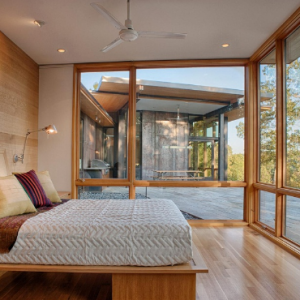 Mẫu vách ngăn phòng ngủ bằng kính cường lực 19